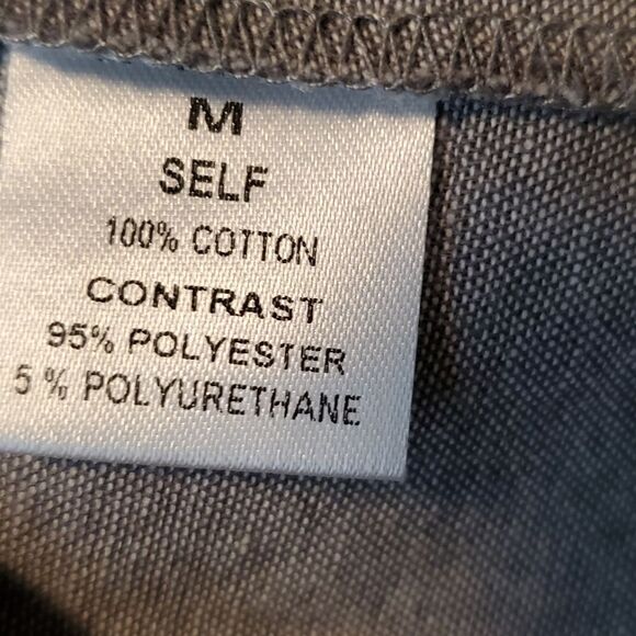 THML Anthropologie Gray Embroidery Blouse with Bell Sleeves - Picture 6 of 6